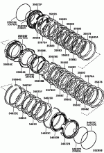 BRAKE NO.3, 1ST & REVERSE BRAKE (ATM) 1